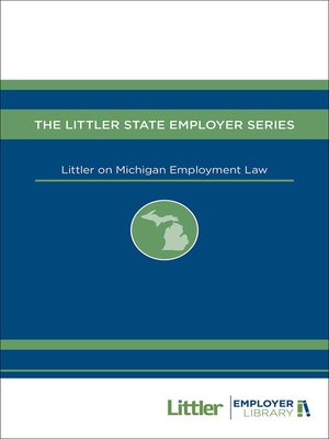 cover image of Littler on Michigan Employment Law